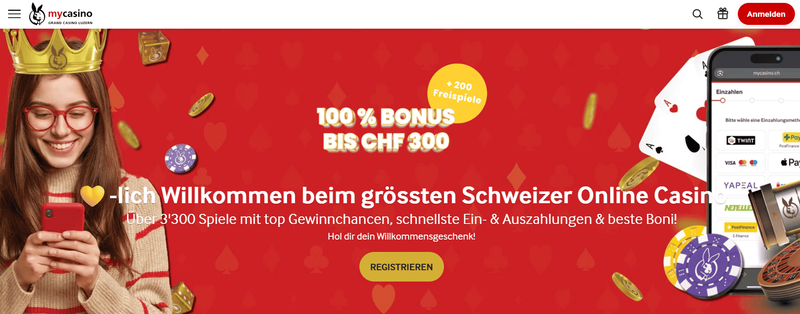 MyCasino registrieren